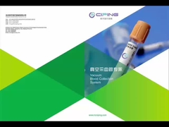 Turuncu Üst Pıhtı Aktifleyici Kan Toplama Tüpü Pro Pıhtılaşma