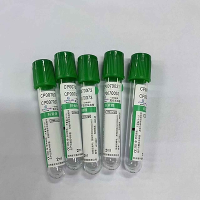 CP-NH(LH) 5ml Lityum Heparin Tüpü Vakumlu Kan Alma Yeşil