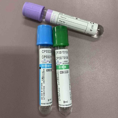 Sodyum Lityum Heparin Tüp Tek Kullanımlık Yeşil Kapak 1ml - 10ml