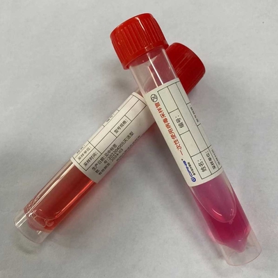 Karışık Tek Kullanımlık Virüs Numune Alma Tüpü COVID 19 Test Plastiği B-12.0