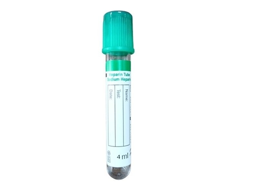 Kan Alma Lityum Heparin Tüpü Hızlı Acil Biyokimyasal Test Vakum