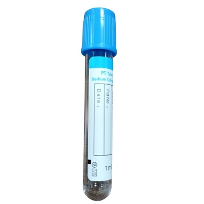 Blue Top %3,2 PT Kan Tüpü Sodyum Sitrat 1:9 Kan Toplama Testi CE ISO 13485