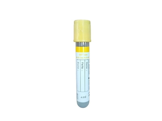 Hastane Plastik Cam SST Tüpü Tıbbi Serum Ayırma Jeli Pıhtı Kan Alma
