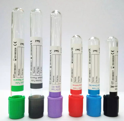 Plasma numunesi için özel steril vakumlu kan toplama tüpü Tek kullanımlık tıbbi malzemelerden 1-10 ml hacim çek