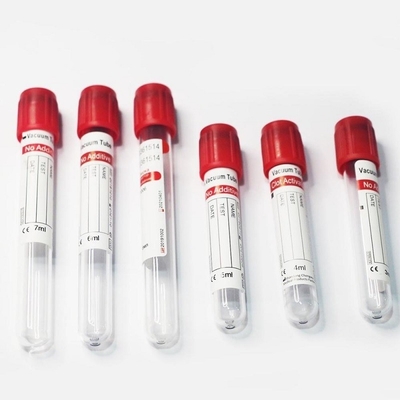Aktivatör Olmayan Vakumlu Düz Kan Alma Test Tüpleri vacuum blood colletion tube Katkısız