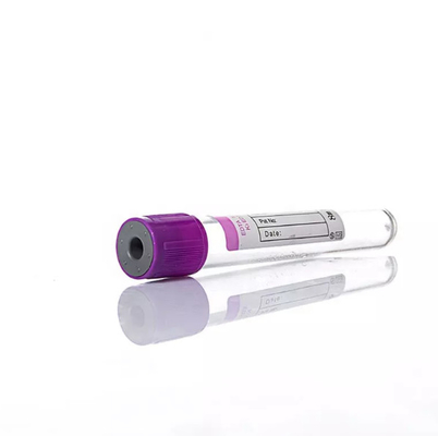 Tek Kullanımlık vacuum blood colletion tube Pet Cam Edta Kan Alma Tüpü 1-10ml Özel Boyut