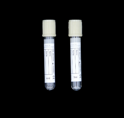 Kan toplama / test için tıbbi 2ml 5ml Glikoz Vakum Kan Toplama Tüpü