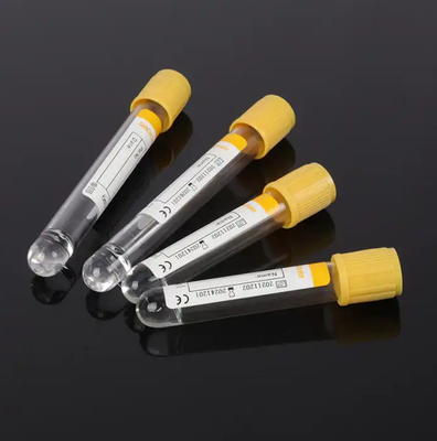 Serum Ayrımcılığı Cam Tüp, Pıhtı Etkinleştirici ve Inert Gel Ayrıcı 13 * 75mm