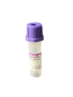 Pediatrik Mikro Hacimli EDTA Kapiler Kan Toplama Tüpleri